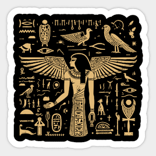 Egyptian drawings Sticker